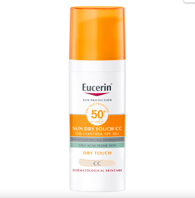 Đánh giá chi tiết kem chống nắng Eucerin Sun Gel Cream Dry Touch Oil Control kiềm dầu mụn