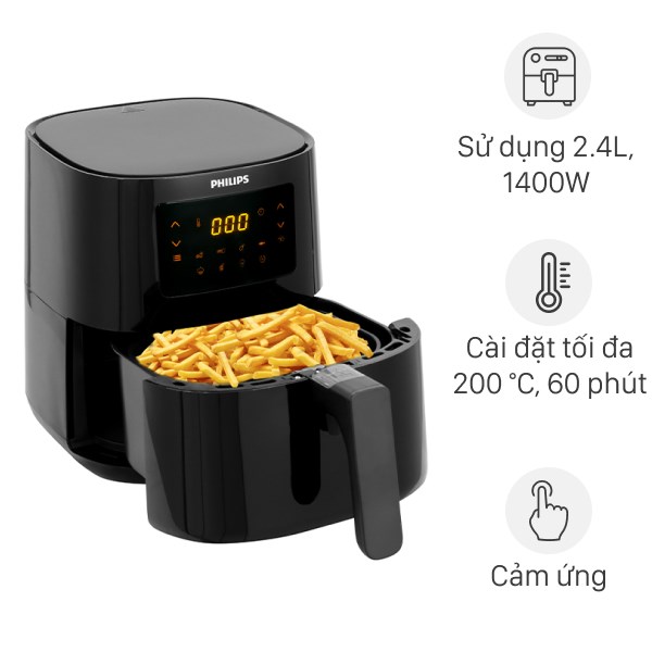 Nồi chiên không dầu Philips HD9252