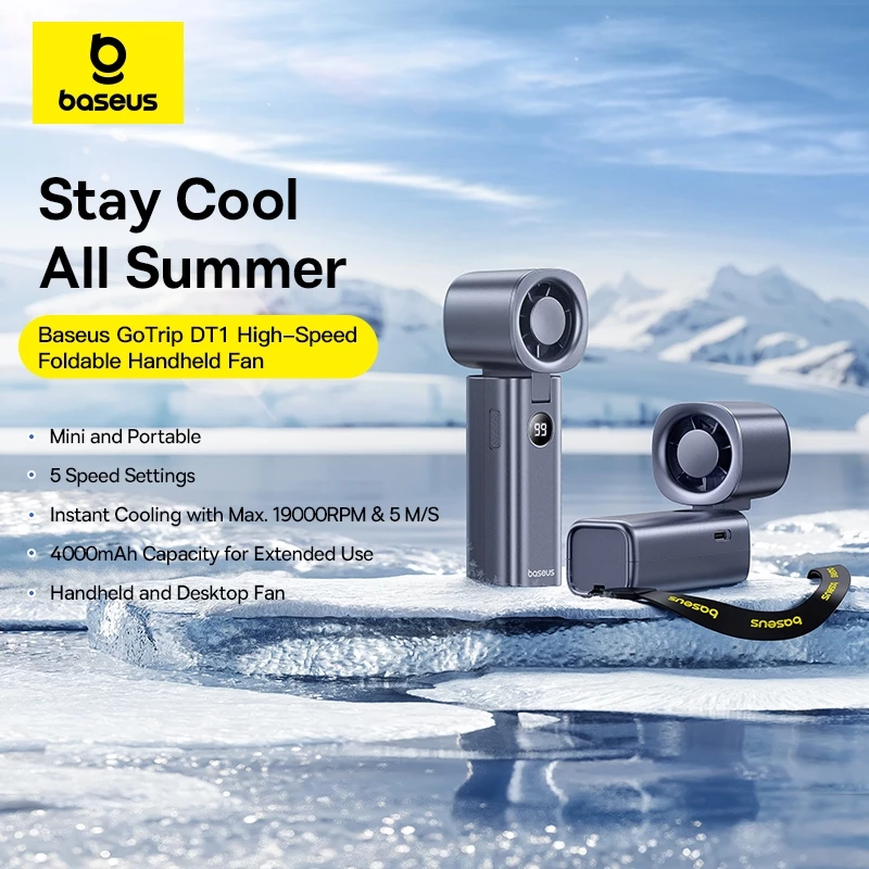 Quạt Baseus GoTrip DT1