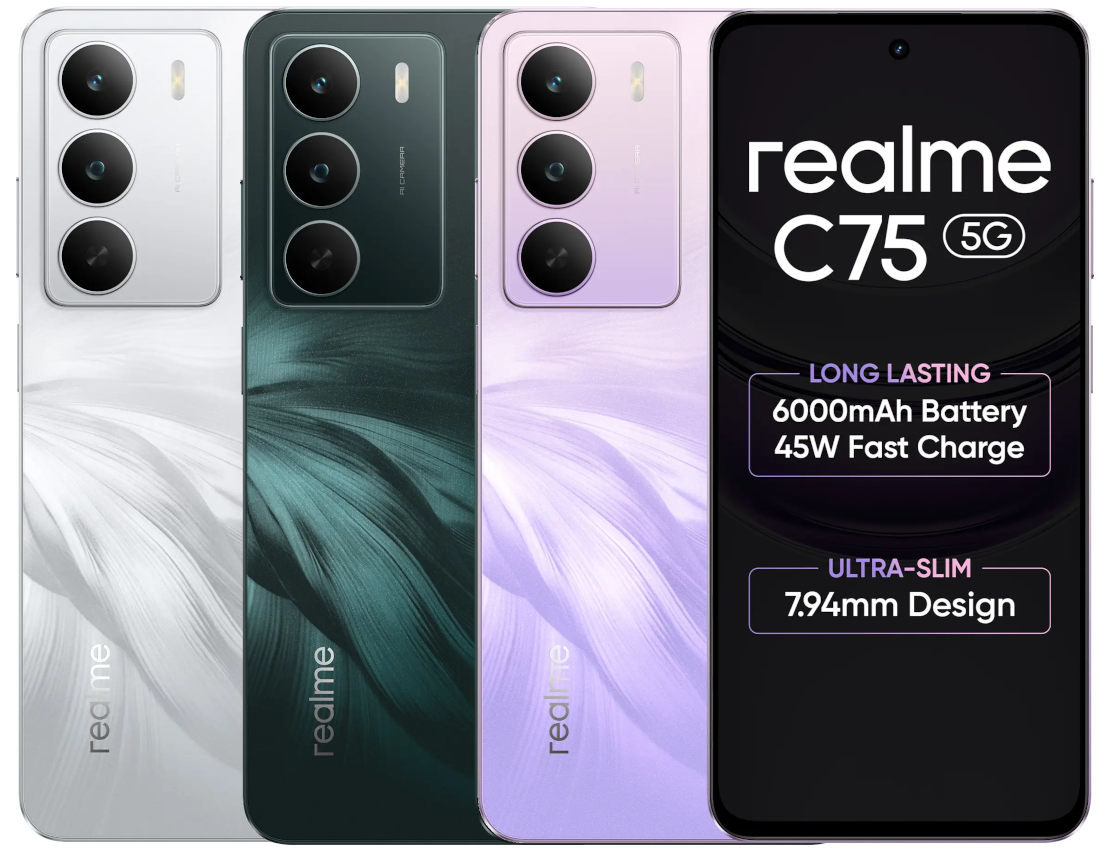 Điện thoại Realme C75 5G