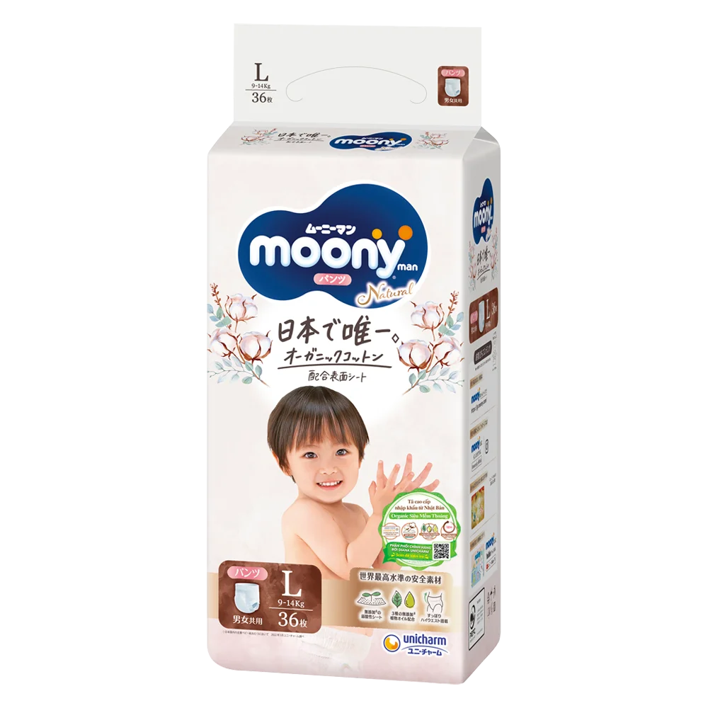 Tã Quần Moony Natural Ban Đêm