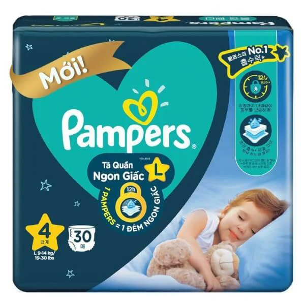 Tã Quần Pampers Sleep Guardian Ban Đêm