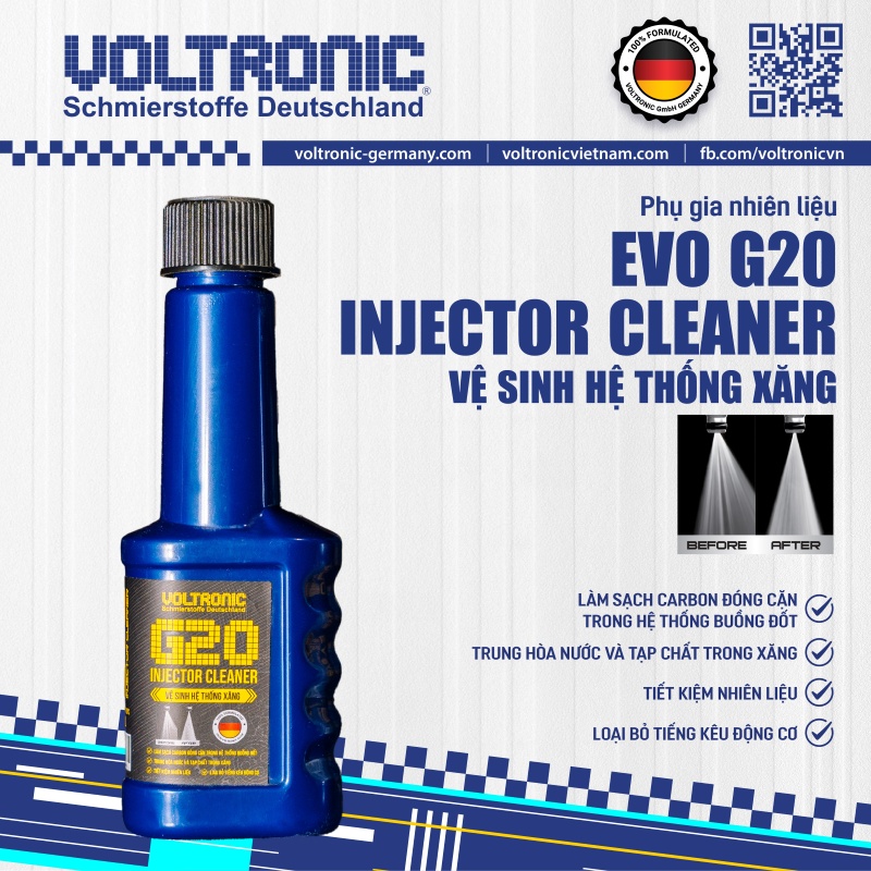 Voltronic G20 Petrol Injector Cleaner